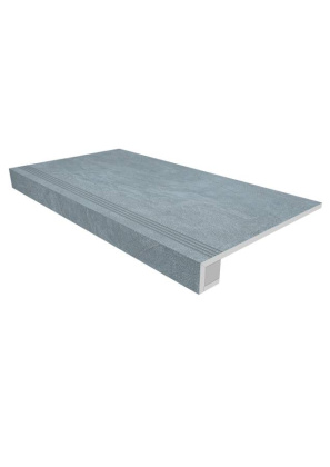Комплект (Ступень SR02 (33x120) непол. (прямоугол. бортик) с насечками + Подступенок (14,5x120)) Комплект (Ступень SR02 (33x120) непол. (прямоугол. бортик) с насечками + Подступенок (14,5x120))