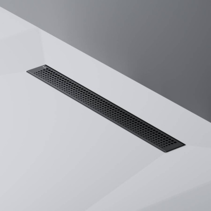 W01SC-P11-060-01BM MasterFlow Трап для душа линейный универс затвор Cut Gradient 60см цвет черн мат