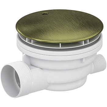 Сифон для душевого поддона RGW Velplex QYD-01 18241101-08 Бронза