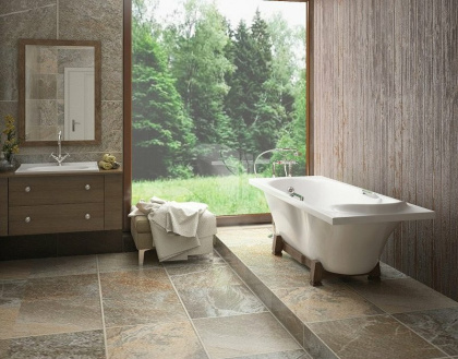 Ванна из искусственного мрамора Эстет Камелия 180x75          