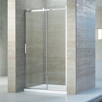 Душевая дверь RGW TO-14, 02071415-11, 150 х 195 см раздвижная, стекло прозрачное, хром