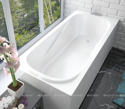 Ванна из искусственного мрамора Эстет Альфа 170x75                                                          