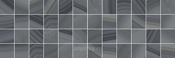 Декор MM60085 Agat мозаичный серый 20*60, шт