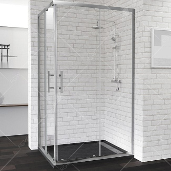 Душевой уголок RGW Passage PA-146 90х70 020814679-11 профиль Хром стекло прозрачное