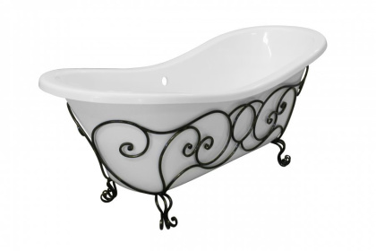 Кованая подставка для ванны "Бостон" (патина) Кованая подставка для ванны "Бостон" (патина)