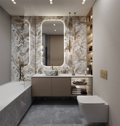 Керамогранит Elite Flower Decor A+B 60x120 Matt (2 шт в компл), DECORS