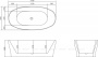 Акриловая ванна BELBAGNO BB403-1700-850