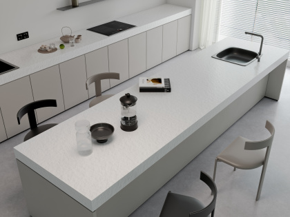 Керамогранит WHITE TEXTURE 800х3200х12мм