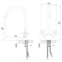 Смеситель Lemark Standard LM2105C для кухни Смеситель Lemark Standard LM2105C для кухни