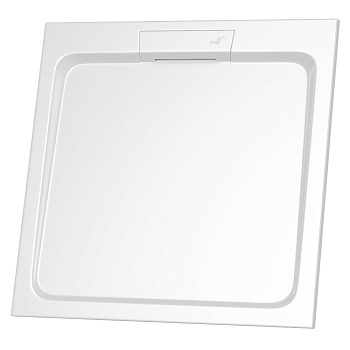 Душевой поддон 100*100*3 RGW STA-01 Белый/Квадрат  