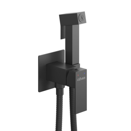 SLIDER-DIF-NOP Гигиенический душ со смесителем, черный матовый SLIDER-DIF-NOP Гигиенический душ со смесителем, черный матовый