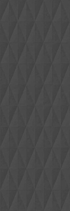 Плитка Eclettica Anthracite Struttura Diamond 3D M1J7 40x120