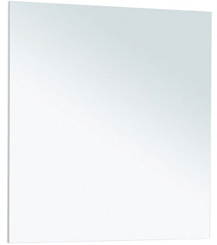 Зеркало Aquanet Lino 80 белый матовый