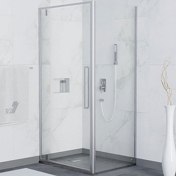 Душевой уголок RGW Stilvoll SV-43 80x100 06324380-011 профиль Хром стекло прозрачное