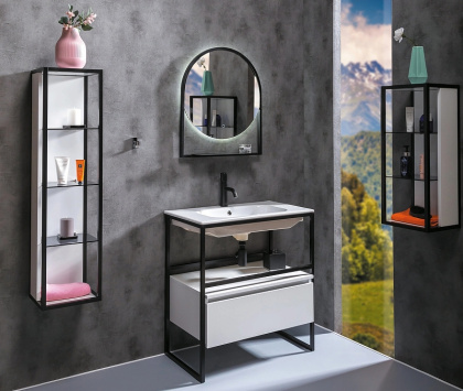 Ящик под консоль LOFT 80 белый, 1 полка 894-080-W Boheme