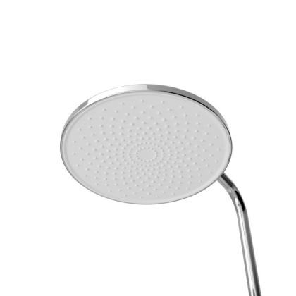 STYLUS-CVD-IN Душевая стойка со смесителем и изливом, сатин