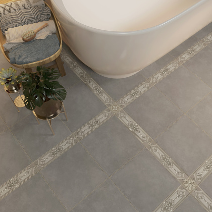 Пьяцца серый темный матовый 30,2x30,2x0,78