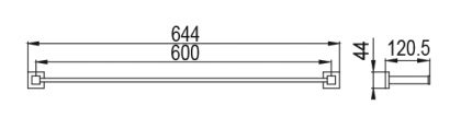 Полотенцедержатель Timo Selene 10056/00