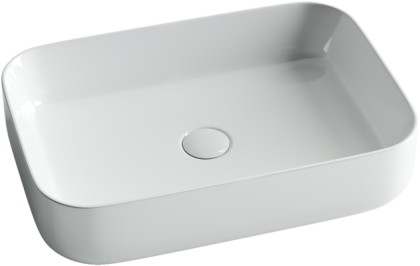 Умывальник чаша накладная прямоугольная Element 600*420*140мм