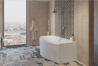 Акриловая ванна 1Marka Nega 170х95 01нег1795