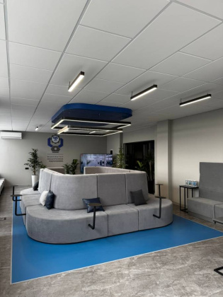 Кварцевый ламинат Fargo 61S455 Дымчатый Меланит