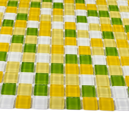 Мозаика стеклянная Tropic (чип 4*15*15) 300*300 (22шт-1.98м2), м2