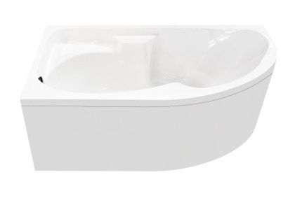 Акриловая ванна Creto Doris 170х90 см левая 14-17090L