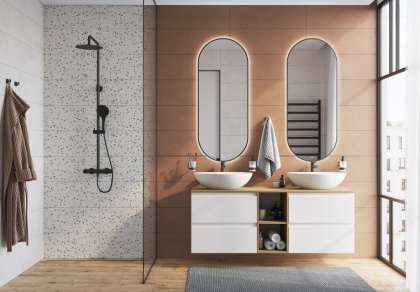 Плитка Meissen Keramik Fragmenti коричневый 25x75 A16500 Плитка Meissen Keramik Fragmenti коричневый 25x75 A16500