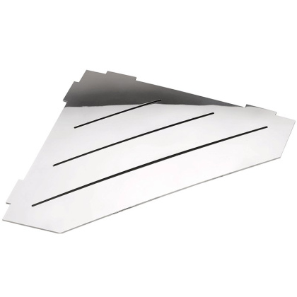 Душевая полка Bemeta Cytro 101302441 угловая, Хром глянцевый