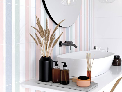 Плитка Meissen Keramik Trendy линии многоцветный 25x75 TYU452 Плитка Meissen Keramik Trendy линии многоцветный 25x75 TYU452