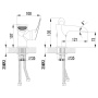 Смеситель Lemark Omega LM3146C для раковины Смеситель Lemark Omega LM3146C для раковины