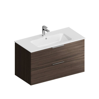 Тумба PIANO Forte подвесная с ящиками 95, дымчатый вяз PI.F.95\OLM