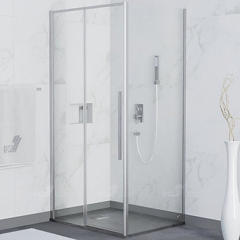 Душевой уголок RGW Stilvoll SV-42 130х70 32324237-011 профиль Хром стекло прозрачное