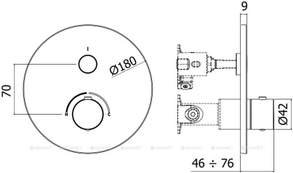 Смеситель для душа Paffoni Compact Box CPM013NO Смеситель для душа Paffoni Compact Box CPM013NO