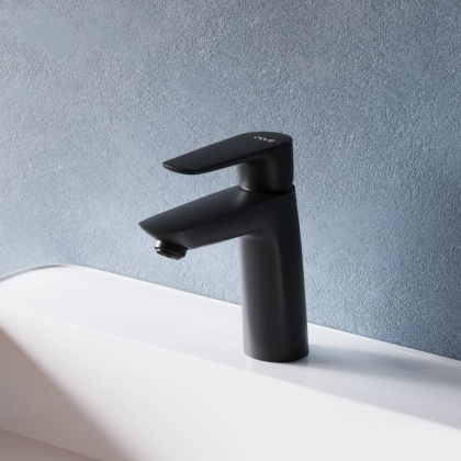 D40102122 Prime Смеситель для умывальника, черный D40102122 Prime Смеситель для умывальника, черный