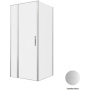 Душевой уголок Allen Brau Priority 90x90 3.31026.BA + 3.31044.BA серебро браш