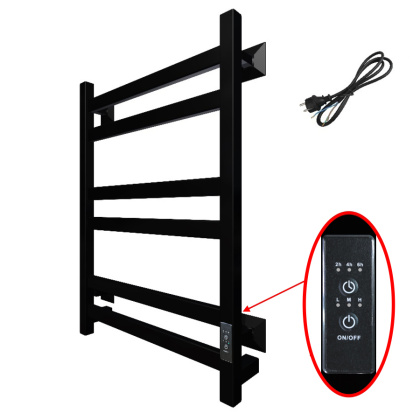 Полотенцесушитель Пэк сп 21 кв 60х50 черный ВГП