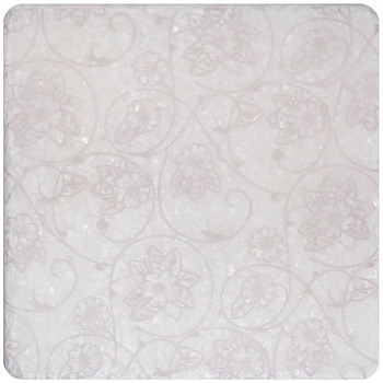Натуральный мрамор WHITE MOTIF №6 10x10, Marble