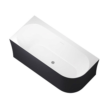 Акриловая ванна Allen Brau Priority 1700x780 2.31004.21A/AM антрацит/белый матовый, шт