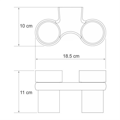 Berkel K-6828D Подстаканник двойной Berkel K-6828D Подстаканник двойной
