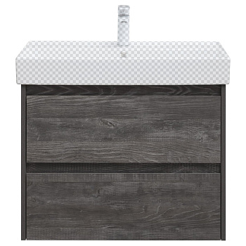 Тумба под раковину Aquanet Nova Lite 75 дуб серый (2 ящика)