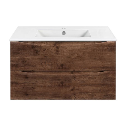 База под керамическую раковину Mia 900 подвесная, 2 выкатных ящика soft close, R.Wood База под керамическую раковину Mia 900 подвесная, 2 выкатных ящика soft close, R.Wood