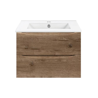 База под керамическую раковину Mia 700 подвесная, 2 выкатных ящика soft close, V.Oak База под керамическую раковину Mia 700 подвесная, 2 выкатных ящика soft close, V.Oak