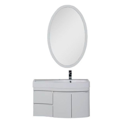 Мебель для ванной Aquanet Сопрано 95 R белый (2 дверцы 2 ящика)