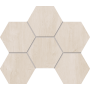 Мозаика SF01 Hexagon 25x28,5 непол. Мозаика SF01 Hexagon 25x28,5 непол.
