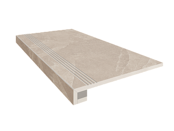 Комплект (Ступень TE01 (33x120) непол. (прямоугол. бортик) + Подступенок (14,5x120)) Комплект (Ступень TE01 (33x120) непол. (прямоугол. бортик) + Подступенок (14,5x120))