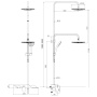 Смеситель Lemark Tropic LM7003С для ванны и душа Смеситель Lemark Tropic LM7003С для ванны и душа
