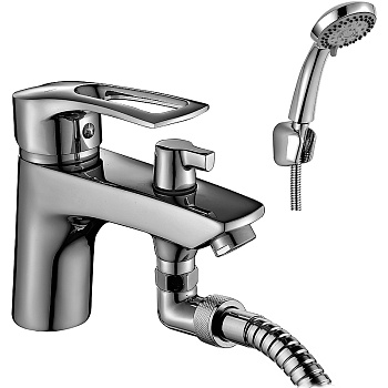 Смеситель Rossinka T40-38 на борт ванны на 1 отверстие Смеситель Rossinka T40-38 на борт ванны на 1 отверстие