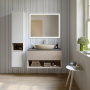 Раковина PLAZA накладная 60, песочный матовый PLR.wb.60\SAN