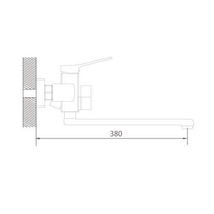 Смеситель для ванны Shevanik S99G S9922G